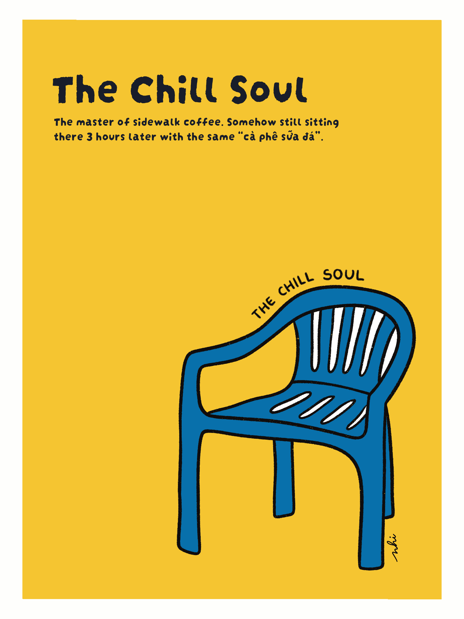 Postcards from Vietnam - "The Local Chairs"